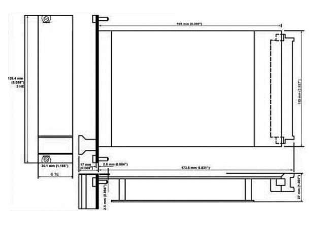 A6312/06 Emerson Thrust Position Differential Expansion And Rod Position Monitor 0