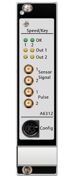 A6312/06 Emerson Thrust Position Differential Expansion And Rod Position Monitor 1