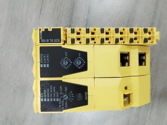X20SL8100 B&amp;R X20 SYSTEM CPU Module With SafeLOGIC Functionality