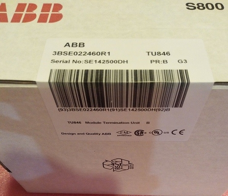 ABB TU846 3BSE022460R1 Advant 800xA Supporting Redundant I/O. Vertical Mounting Of Modules