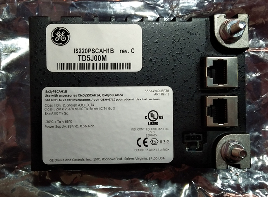 GE IS220PSCAH1A GENERAL ELECTRIC IS200 I/O Pack Module for industrial automation applications in stock