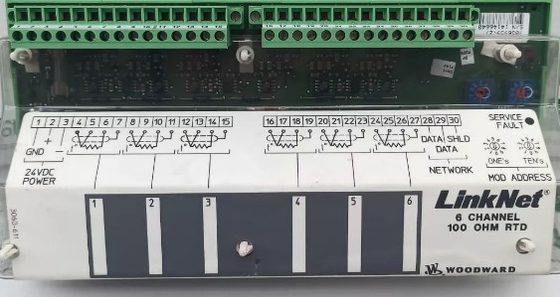 Woodward 9905-970 6-Channel Input Module 24 Vdc -40°C to +85°C In Stock