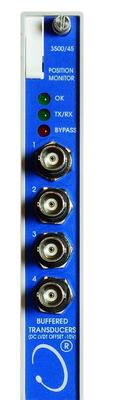 Bently Nevada 3500/45 176449-04 Position Monitor Accepts Input From Proximity Transducers