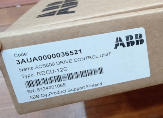 ABB RDCU-12C 3AUA0000036521 CONTROL UNIT DCS Spares In Stock