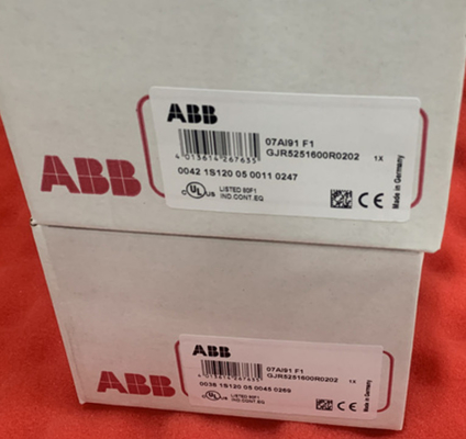 ABB 07AI91 GJR5251600R0202 07AI91 AC31 Analog I/O Module 24 V DC