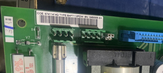ABB SAFT 110 POW 57411414 Power Supply Board In Stock New 57411414