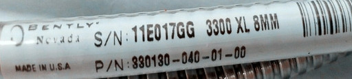 Bently Nevada 330130-040-01-00 3300 XL 8mm Proximity Transducer System Armored Extension Cable
