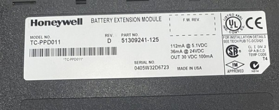 TC-PPD011 Honeywell Battery Extension Module Digital Input Module Brand New