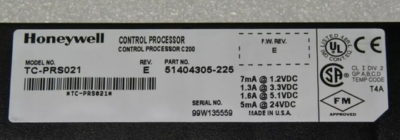 TC-PRS021 Honeywell Control Processor Module C200 Module DCS Parts PLC Module