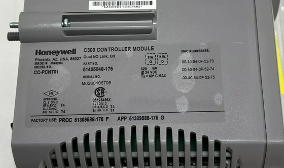 CC-PCNT01 Honeywell C300 Controller Module DCS Parts PLC Module