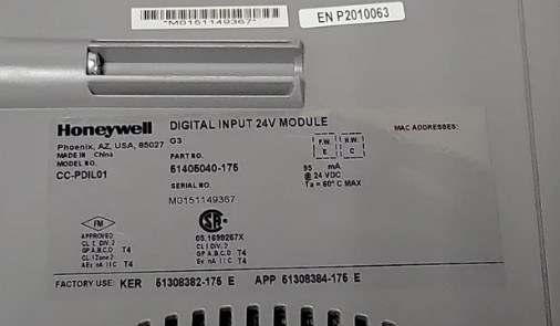 CC-PDIL01 Honeywell Digital Input 24V Module Brand New With One Year Warranty