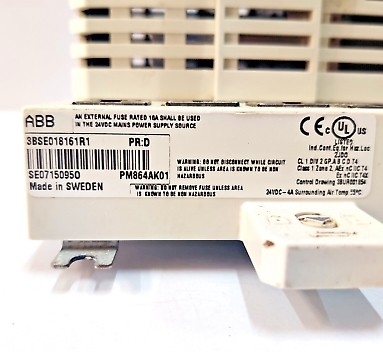 ABB PM864AK01 3BSE018161R1 AC 800M Processor Unit CPU I/O Module