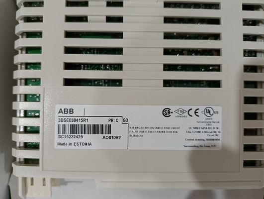 ABB AO810V2 3BSE038415R1 Analog Output Module S800 I/O Module 8 Channels