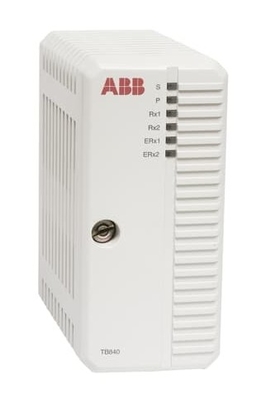 ABB TB840A 3BSE037760R1 Modulebus Optical Cluster Modem For 1+1 Redundant Operation
