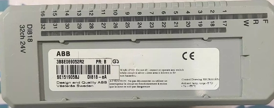 ABB DI818 3BSE069052R1 Digital Input Module 24V 32 Channels Unit In Stock