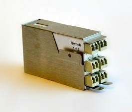 Foxboro P0926AH FIBER SPLITTER COMBINER Passive Fiber Optic Distribution Unit Each Directed To The 2 Concentrators