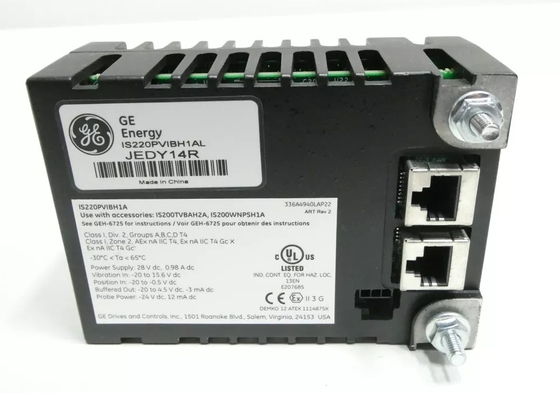 GE IS220PVIBH1A Vibration I/O Pack BPPB Mark VIE Control System Terminal Board