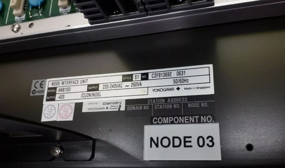 ANB10D-420 YOKOGAWA ESB Bus Node Units Field Control Unit N-IO/FIO System Analog I/O Signal Module Dual Redundant