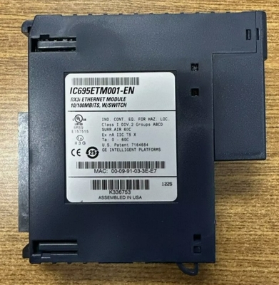 IC695ETM001 GE Ethernet Interface Module PACSystems RX3i Controller To An Ethernet Network