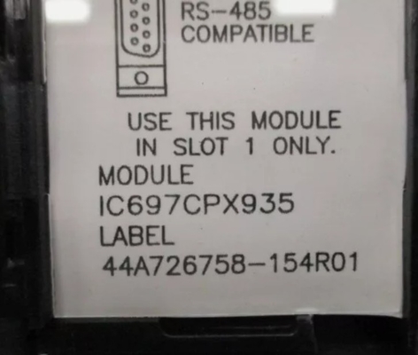 IC697CPX935 GE Single Slot CPU With Three Serial Ports 32 Bit Floating Point Central Processing Unit