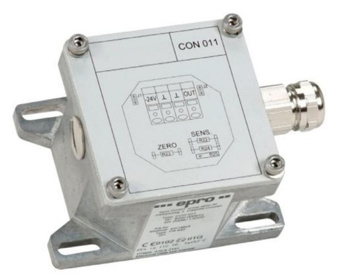 CON011 EPRO Hardened Panel Mount Eddy Current Signal Converter