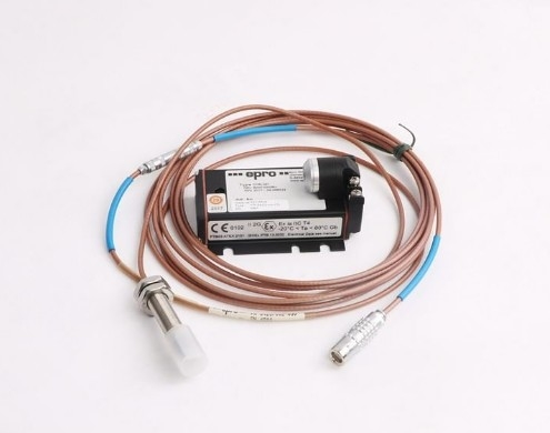 PR6424/002-030 EPRO 16mm Eddy Current Sensor M18x1.5 Without Armored Cable 62.5mm Total Sensor Length