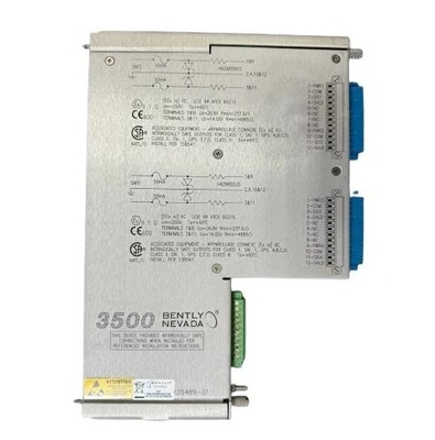 3500/42M-05-00 135489-02 Bently Nevada I/O Module With Internal Barriers Internal Terminations 2 X Prox/Accel