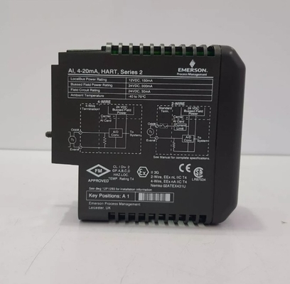 KJ3222X1-BA1 Emerson EPRO AI 8 CH 4-20mA HART CARD SERIES 2