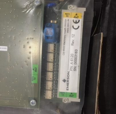 A6120 Emerson Case Seismic Vibration Monitor