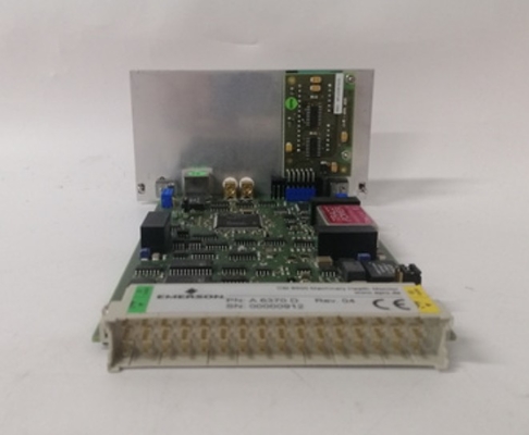 A6370D Emerson Overspeed Protection Monitor