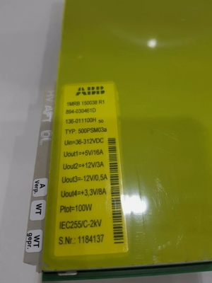 500PSM03 IMRB150038R1 ABB Power Supply Module 100W