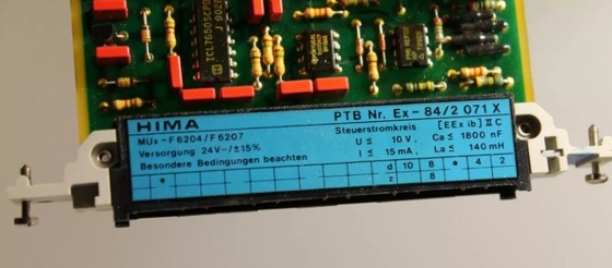 F6204 HIMA PLC Module Improve Efficiency Controller System Power Supply Module