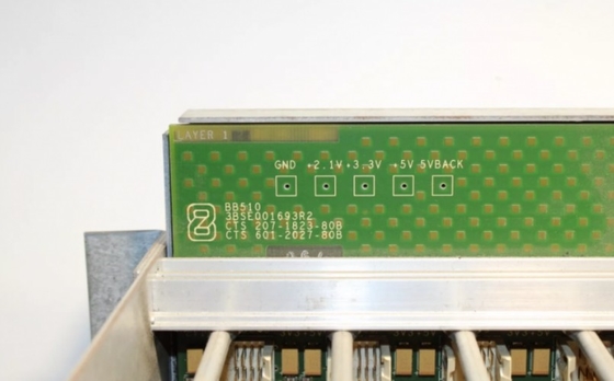 RF533 3BSE014227R1 BB510 3BSE001693R2 ABB Subrack 12SU Including Backplane