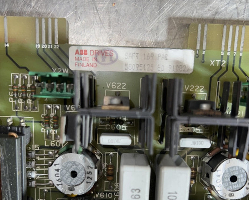 SAFT 169 PAC 58095125 ABB PULSEAMPLIF. BOARD