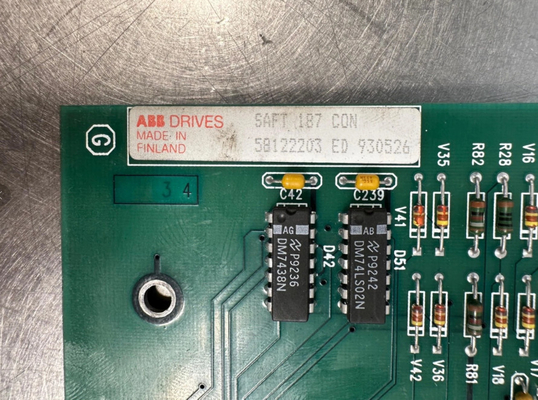 SAFT 187 CON 58122203 ABB Control Board