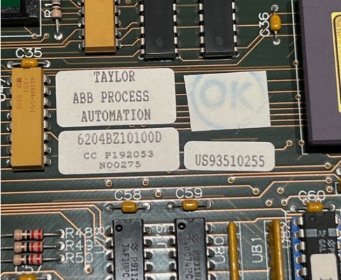 6204BZ10100D ABB CPU Board