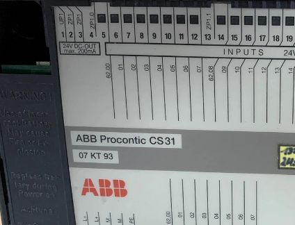 07KT93 GJR5251300R0101 ABB Central Processing Unit