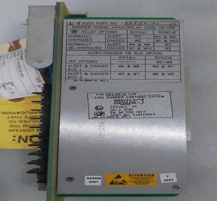 Bently Nevada 88984-01 Internal Barriers Signal Input Relay Card