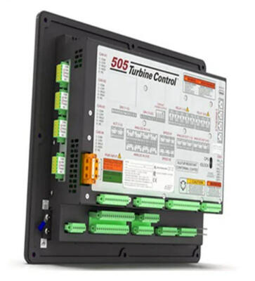 Woodward 8200-1302 505D Series Digital Governor Turbine Controller with ±0.05% Speed Control Accuracy, 8 Configurable Inputs, and Less than 10ms Response Time