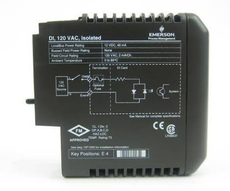 KJ3221X1-BA1 EMERSON HART Analog Output Module For DeltaV DCS system.