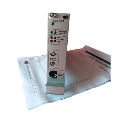 MMS 6410 Emerson EPRO Dual Channel Measuring Amplifier MMS 6410 Dcs System In Power Plant