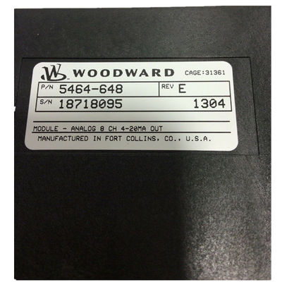 5464 648 Woodward Module  8 Channel Analog Module PLC DCS