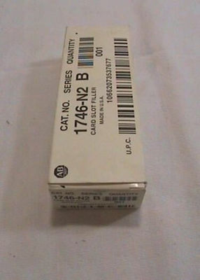 1746-N2B Allen Bradley SLC500 Modular Card Slot Filler In SLC 500 Chassis
