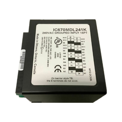 IC670MDL640 GE Fanuc GE Field I/O 24VDC Pos/Neg Discrete Input Module General Electric