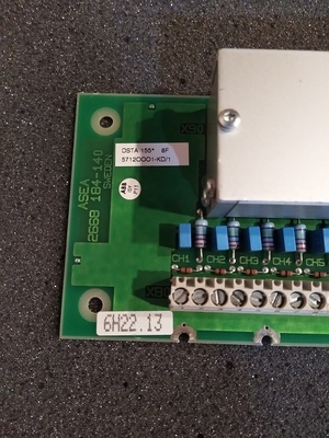 DSTA155P ABB S100 I/O Termination Units Connection Unit PLC Spare Parts 3BSE018323R1​