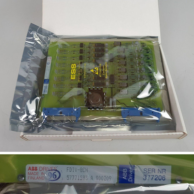 FDIV8CH ABB Drives FDIV-8CH Power Link Interface Board PLC Spare Parts 57771593 A