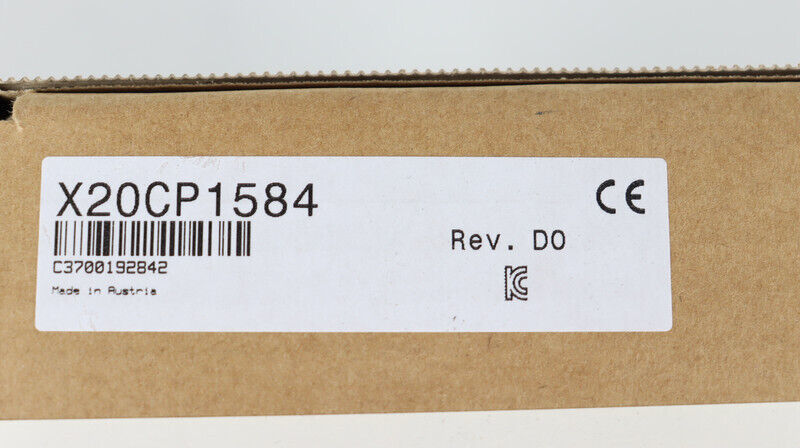 X20CP1584 B&R Automation Plc 0.6 GHz CPU With 256 MB DDR2 SDRAM X20 System Module