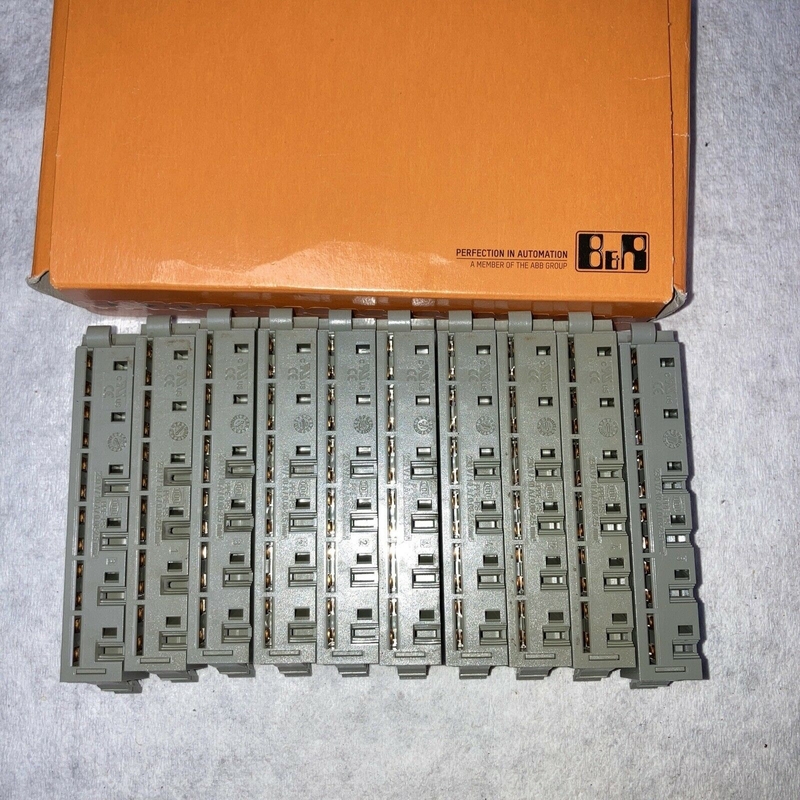 X20TB12 B&amp;R X20 24 VDC Modules Wired with X20TB06 And X20TB12 Terminal Blocks