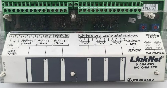 Woodward 9905-970 6-Channel Input Module 24 Vdc -40°C to +85°C In Stock