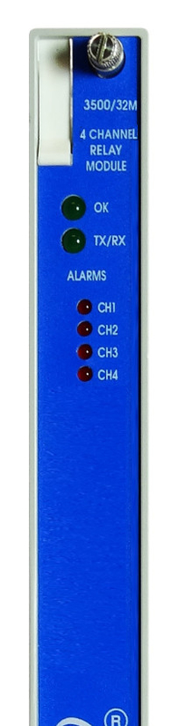 Bently Nevada 3500/32 125712-01 4-Channel Relay Module Includes Alarm Drive Logic